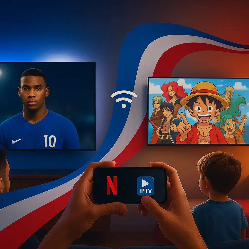 IPTV multi ecran sur TV, smartphone, tablette et ordinateur